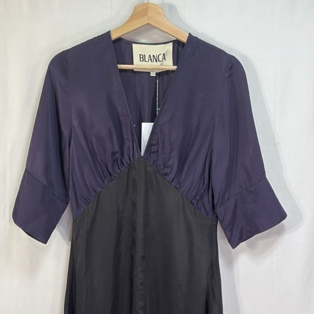 🧇 NWT Blanca Mandy black and navy dress: